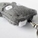 plush hippo keychain