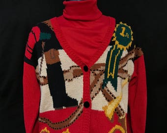 Vintage Ugly Christmas Sweater- Alexandra Barlett