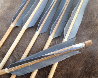 Wooden Viking Arrows,Norse, Longbow, Recurve, Archery, Reenactment