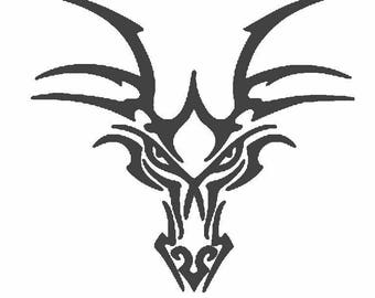 Dragon Embroidery Design- Instant Download