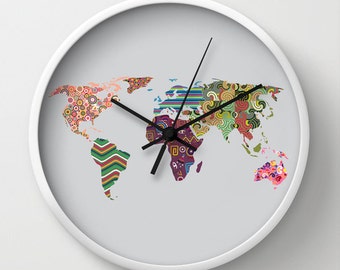 cat clock cat home decor cat wall hanging cat wall decor