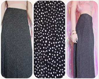 High Waisted Maxi Grunge Skirt - Grunge skirt 90s skirt 90s Grunge 90s Clothing Witchy 90s Goth Grunge skirt