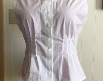 1860s Victorian Civil War Corset Cover waist 31" to 33"