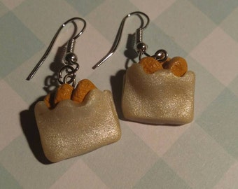 Chicken Nuggets Earings
