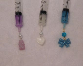 Custom Kawaii Syringe Necklace