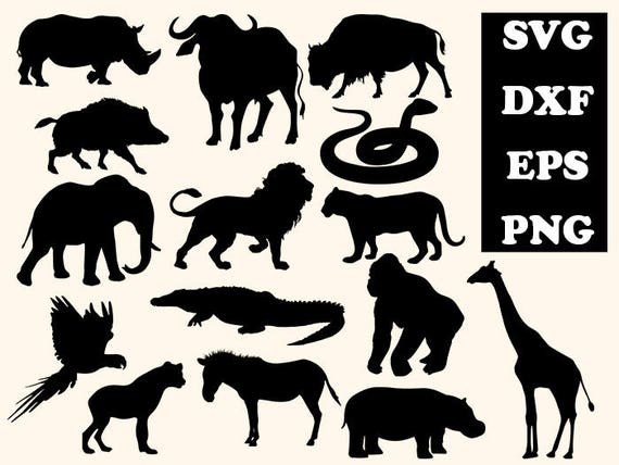 Download Animals svg animals dxf animal clipart African animal svg