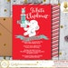 White Elephant, Christmas Party Invite,Holiday Party Invite, Gift Exchange, Digital Printable| DIY INSTANT Download