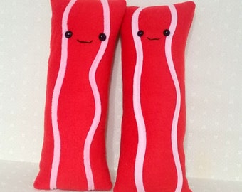 Happy Bacon Plush- READY SHIP