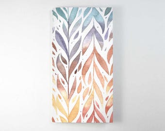 Travelers Notebook Insert - Vines. Bullet Journal, Midori Insert, Fauxdori Insert, Planner Insert, Traveler's Notebook Refill.