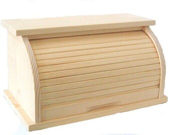 Breadbox, Unfinished Pine