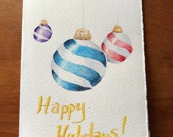 Ornament(al) Christmas card