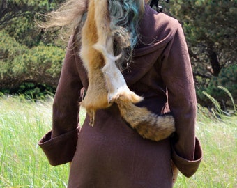 Fox headdress by Lupa - full hide red fox headdress totem dance costume for shamanic ritual and dance