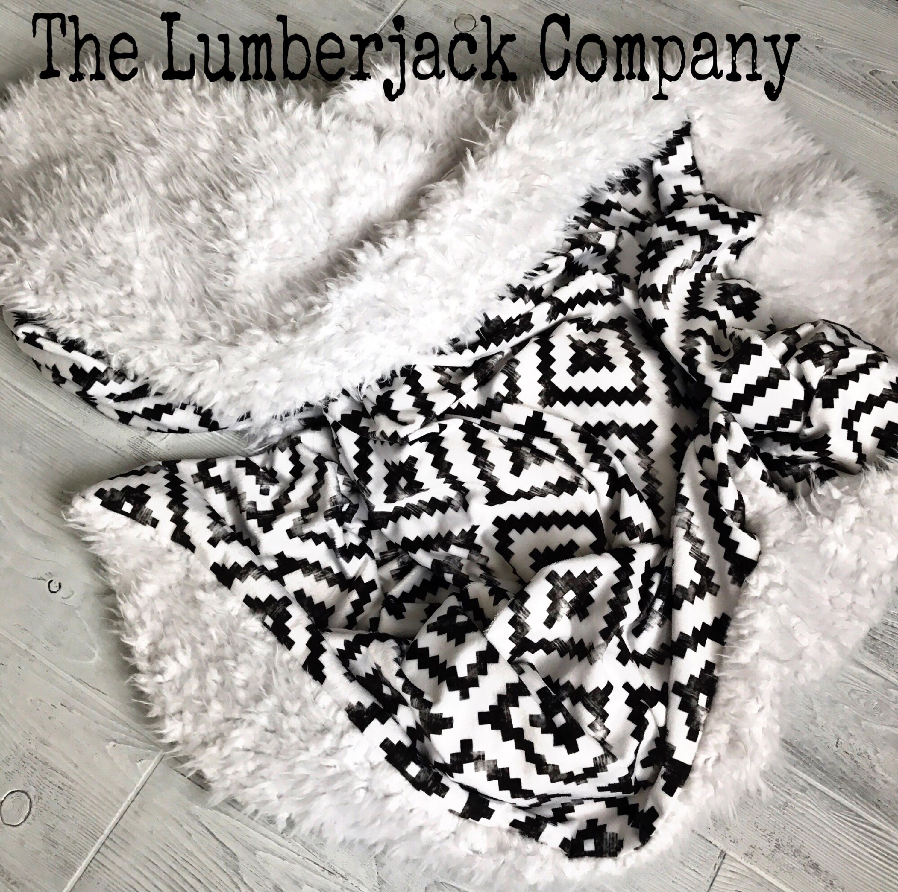 Aztec Minky Baby Blanket Sherpa Baby Blanket Crib Blanket