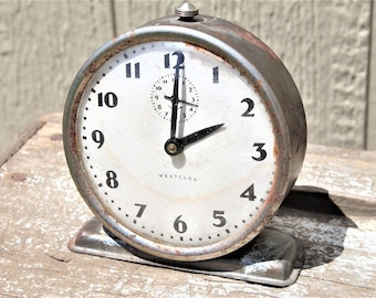 Vintage 1930's Westclox Bingo Clock