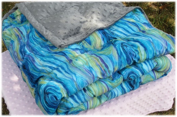 Full size starry nite weighted 55X72 blanket adult sensory