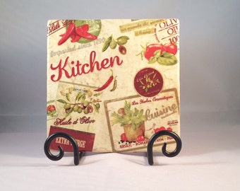 Vintage Kitchen Trivet ( hot pad)