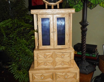 Jewelry Box Clock of Matchsticks!!!!