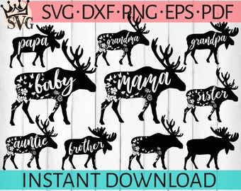 Free Free Mama Moose Svg 740 SVG PNG EPS DXF File