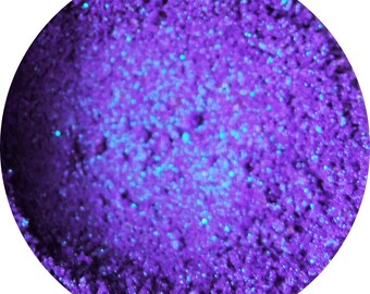 Violet with Turquoise Blue Shift Loose or Pressed Vegan Eyeshadow Pigment - Kind