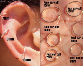 Small Ear Hoops-Cartilage Earrings-Cartilage Hoop-Hoop Earrings-Small Hoops-Ear Hugging Hoops-Small Hoop Earring-Cartilage Earring-Helix