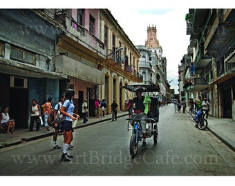 Cuba 25, Fine Art Print Black & White or Color A3/A4/A5 Size