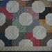 80" x 88" hand pieced vintage quilt from the 1930's