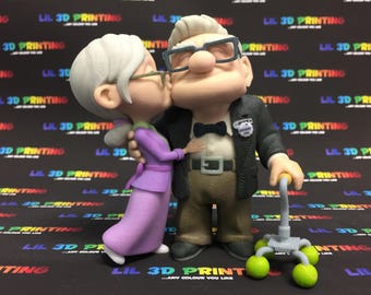 Carl & Ellie - Up - Cake Topper