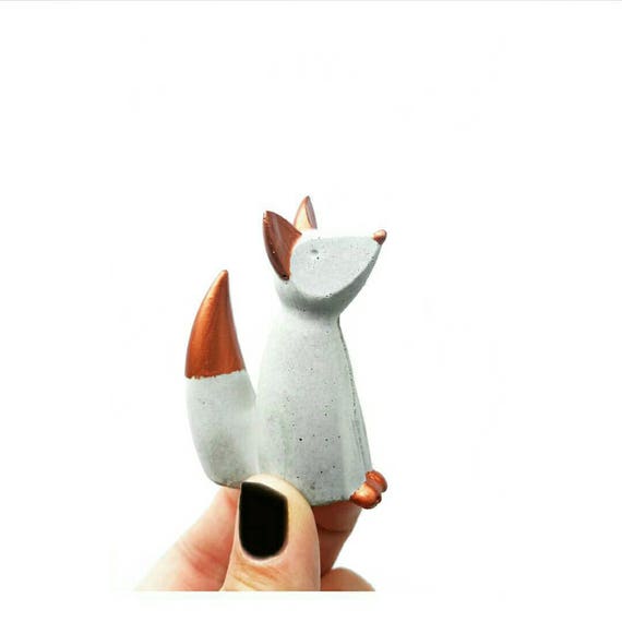 Fox Ring Cone, Fox Ring Holder, Fox Decor, Ring Holder, Jewelry Display, Fox, Jewelry Dish, Ring Dish, Ring Cone