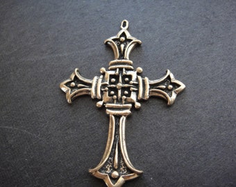 solid bronze large cross, bronze cross, cross, large cross
