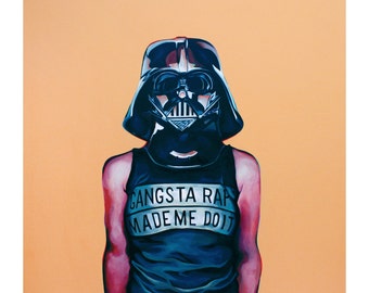 GANGSTA RAP // Art Prints