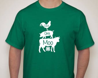 4H T-shirt- County Fair 4H T-shirt