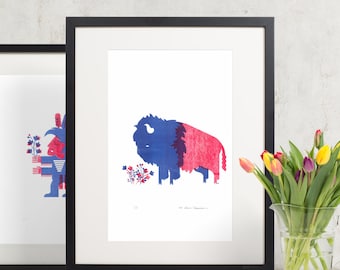 Fine Art American Bison - 11x17