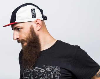 Cycling cap 5 panel "stork"