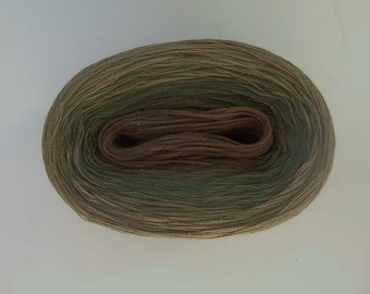 NEW WOODY II Color Changing Cotton yarn 480 yards/100 gr
