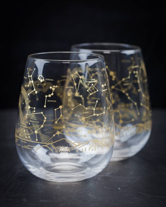 Star Chart Glasses