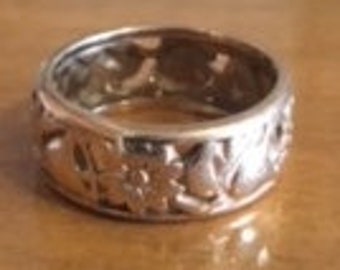 Ring Gold Filagree