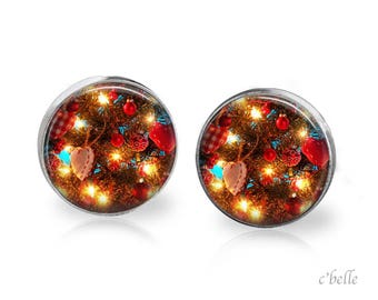 Earrings Christmastree Christmas-11