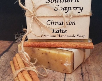 Cinnamon Latte Soap * Coffee Soap