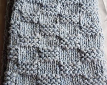 Knitted Infinity cowl - hand made