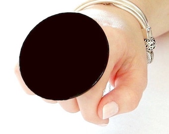 Big Black Ring, Statement Ring, Ceramic Jewelry big ring, bold ring, ceramic ring, large ring, oversized ring, handmade ring