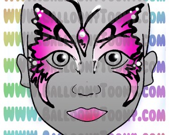 Face painting menu | Etsy
