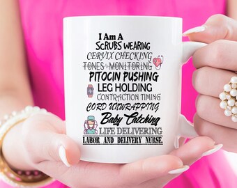 Midwife, Doula Gift, Labor And Delivery Nurse, Thank You Gift, Coffee Mug, Midwife Thank You, OBGYN Gift, Nurse Gift, Pregnancy, Birth