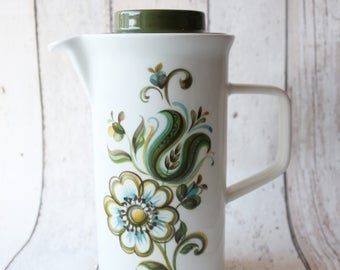 Pretty Johnson Bros 'LORETO' Pattern Coffee Pot