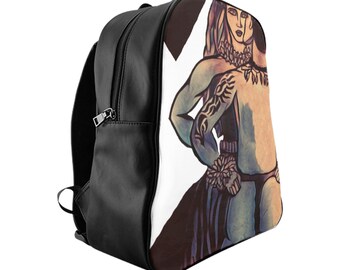 Vintage Hula School Backpack