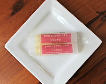 Pomegranate Berry Vegan Lip Balm