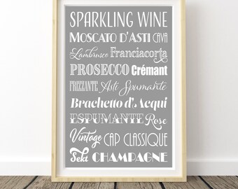 Wine wall art | Etsy