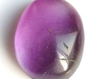 Fluorite Oval Cabochon, Natural Fluorite Designer Cabochon, 16x13 MM, Fluorite Smooth Cabochon, 18 Cts, Fluorite Loose Gemstone.