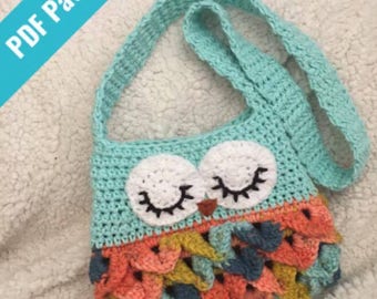 Owl purse | Etsy