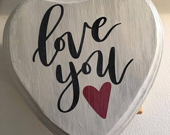 Love You - small heart sign