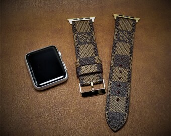 Lv apple watch band | Etsy